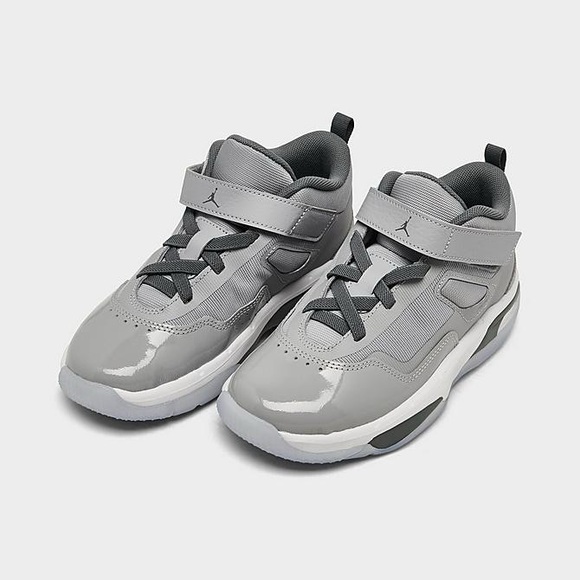 Little Kids Jordan Stay Loyal 3 Stretch Lace Basketball Wolf Gray PS FB9923-012 - Picture 1 of 11